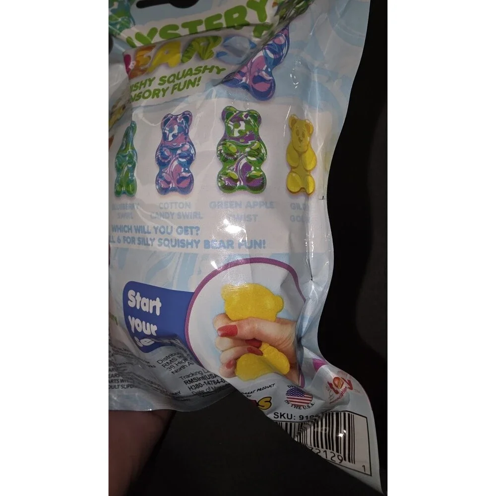 MYSTERY SQUISHY BEARS VIRAL TIKTOK NEW BEAR SENSORY FUN SERIES 3 FACTORY SEALED